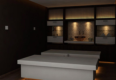 Contemporary hammam